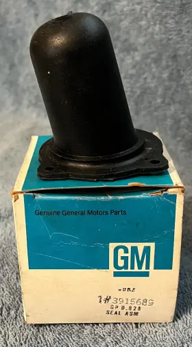 3915689 Gm Corvette Clutch Rod Boot - 68-81 Nos Gm#