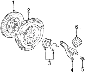 88969243 Gm Genuine Manual Transmission Clutch Release Bearing #2