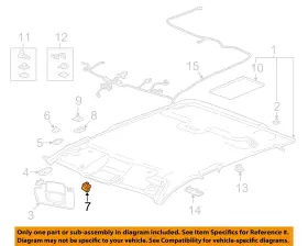 84164380 Gm Oem 19-23 Escalade Esv Cab Interior Trim-holder