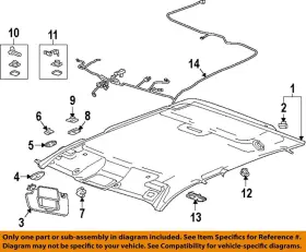 84258410 Gm Oem 19-23 Sierra 1500 Cab Interior Trim-holder