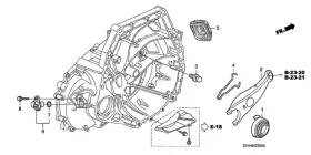22821-rf8-000 Honda Genuine Fork Clutch Release