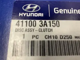411003a150 Hyundai New Manual Stickshift Transmission Clutch Disc Oem For 04-06 Santa Fe #3