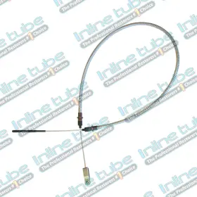 Ftj01 Inline Tube Fits 1966-1972 Jeep Cj5 Manual Transmission Trans Clutch Cable Usa Made Oe Steel