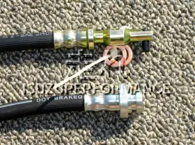 Ip-ch-lhdjrt85-87.5-r Isuzuperformance Reproduction Rubber Hydraulic Clutch Hose 85-87 1/2 Isuzu Impulse Turbo Rwd #2