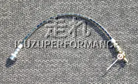 Ip-ch-lhdjrt87.5-89-ss Isuzuperformance Stainless Steel Hydraulic Clutch Hose/line 87 1/2-89 Isuzu Impulse Rwd
