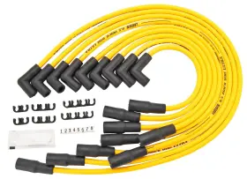 40225 Jegs 8.5mm Yellow Ultra Powftr Wires