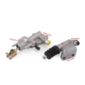 C244-a005 Kingdarn Clutch Master Slave Cylinder Fits Honda Civic Accord Crv Element Acura Rsx Tsx F #3