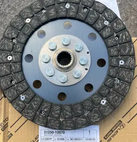 3125012670 Lexus Toyota Corolla 2019 -2022 Clutch Disk Assembly Part