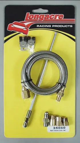 52-28050 Longacre Racing Products Hyd. Clutch Line - 36in
