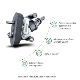 Crs029 Luk 670774209802 Schaeffler Pre-filled Clutch Hydraulic Assembly Release Rep #3