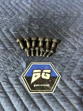 9766-m Mazda 1990-2005 Miata Oem Fly Wheel Clutch Pressure Plate Bolt Set Na Nb