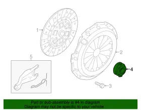 Lf01-16-510 Mazda Genuine Bearing #2
