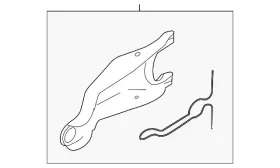 Pe01-16-520 Mazda Genuine Release Fork
