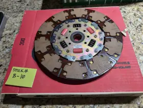 260870r Mcleod 10.5 Inch Kvlr. Clutch Disc 1 1/8 X 26 Spline Tremec T-56 Rvrse Hub #2