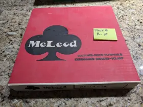 260870r Mcleod 10.5 Inch Kvlr. Clutch Disc 1 1/8 X 26 Spline Tremec T-56 Rvrse Hub #3