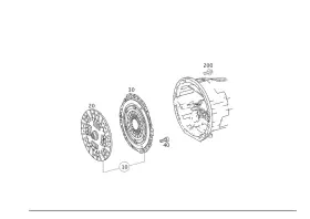 000-252-33-11-80 Mercedes-benz Genuine Remanufactured Coupling Disc
