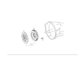 000-252-35-11 Mercedes-benz Genuine Coupling Plate