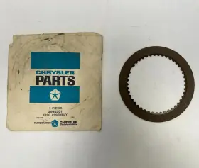 A904transmission Mopar 2892551 1965-1976 Dodge Plymouth 6 Cyl Rear Clutch Disc Nos #3