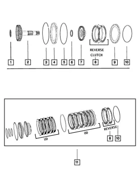 52119929ab Mopar Genuine Clutch Pressure Plate