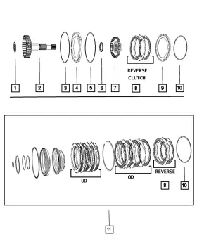 68323984aa Mopar Genuine Clutch Pressure Plate #2