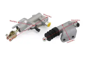 F8-035609 Munirater Clutch Master And Slave Cylinder For 2007 Honda Civic Accord / Tsx/element