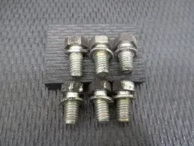 01121-00772 Nissan 1986 300zx - Vg30 Pressure Plate Mount Bolts Set Of 6 #2