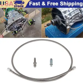 Noqp1018 No-auto Remote Clutch Bleeder Line For 2010-14 Camaro Ss 5th& 2004-07 Cadillac Cts-v 1st