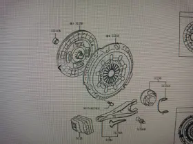 3125035452 Oem Genuine Toyota Fj Cruiser Tacoma Tundra 4.0l V6 05-15 Clutch Disc