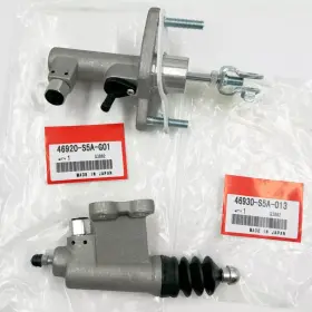 46930-s5a-013 Oem 46920-s5a-g01 New Fit For 2001-2005 Honda Civic 1.7l Clutch Master And Slave Cylinder Kit