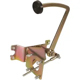 154824 Oer Authorized Universal Frame Mount Manual Brake Pedal Bracket Assembly Gm Booster Style