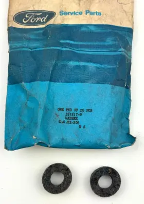 351517-s Original Ford 1965 - 1973 Mustang And Nos Clutch Inch Z Bar Felt Seals Qty 2