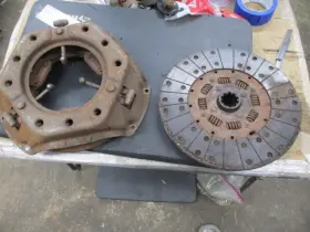 Packard 1939 Su-8 11 Clutch Disc And Pressure Plate Used Inch