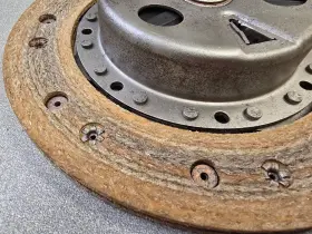 91111601104 Porsche Used Original Genuine 911 215 Mm Clutch Disc Friction Plate 1970-71 8.3 #3