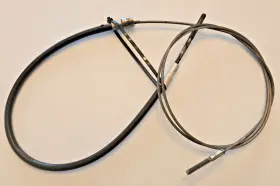 91142340100 Porsche Nice Used Original Genuine 911 915 Clutch Cable 2090mm 6/7 Ends #3