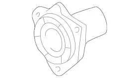 9p1-141-181 Porsche Genuine Clutch Release Bearing Shaft