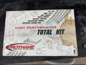 12-2002-bl Prothane 1990-1997 Mazda Miata Mx5 Complete Suspension Bushing Inserts Black Kit