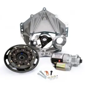 10038591zz Quarter Master Bellhousing Kit Alum 5.5in Rm V-drive