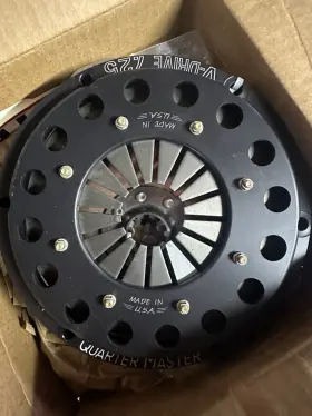 298103 Quarter Master V-drive 7.25 In 2 Disc Clutch 1 Piece Rear Main