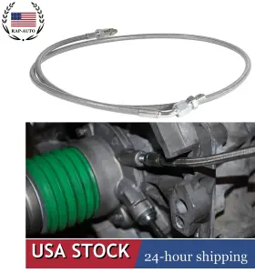 Raqp1236 Ra-auto Remote Clutch Speed Bleeder Line For 2005-2013 Corvette C6 And Z06 Zr1 Ls2