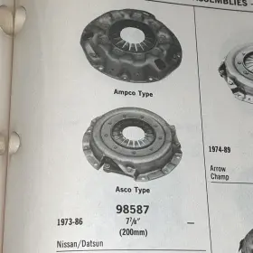 98587 Rhinopac Clutch Cover Bwd Fits 73-86 Nissan/datsun 7 7/8 Inch Diaphragm Free Shipping