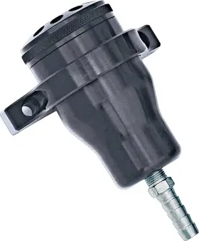 Cb40044 Ringbrothers Billet Aluminum Hydraulic Clutch Reservoir With Black Anodized
