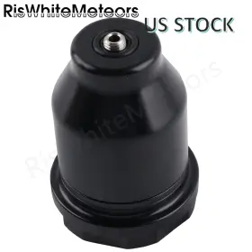 Hs004-bk-d Riswhitemeteors Clutch Master Cylinder Reservoir Black For Honda Civic Eg Ek Integra Dc2 Si Crx