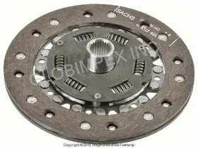 1861280136 Sachs Porsche 1956-1963 Clutch Disc 180 Mm Spring Hub 1 Year Warranty