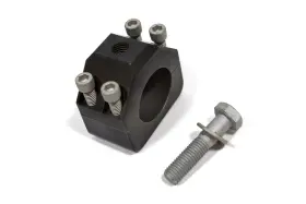 41061001 Steer Smarts Jeep Single Post Stabilzer Bracket 1 3/4 Aluminum Yeti Xd For 07-24