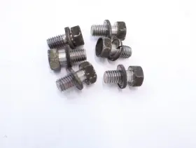 800508310 Subaru 2013-2017 Crosstrek Clutch Plate Bolts Set Of 6 Bolt Oem #3