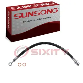 C395 Sunsong 71-20 Clutch Hydraulic Hose For 1998-2011 Subaru Forester 2.5l H4 Re