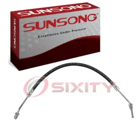 Sx-60nj Sunsong Clutch Hydraulic Hose For 1986-1990 Gmc S15 Transmission Hoses Pipes Ip