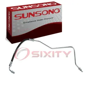Sx-dyq7 Sunsong Clutch Hydraulic Hose For 1987-1988 Chevrolet R20 Transmission Hoses Bc