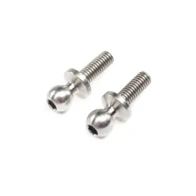Tlr6031 Team Losi Racing Titanium Ball Stud 4.8 X 8mm 222/22t Electric Silver