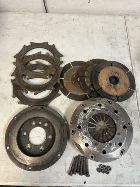 069149 Tilton 7.25 Triple Disc Clutch Sbc Pre 86 2 Piece Rear Main 10 Spline